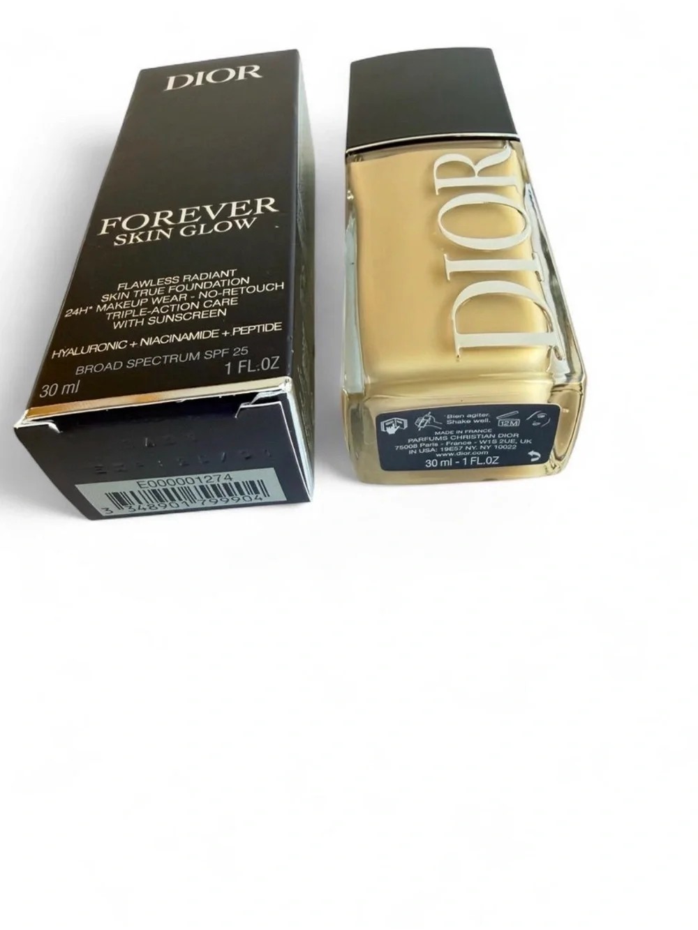 Dior Forever Skin Glow Foundation - Warm olive Brand New